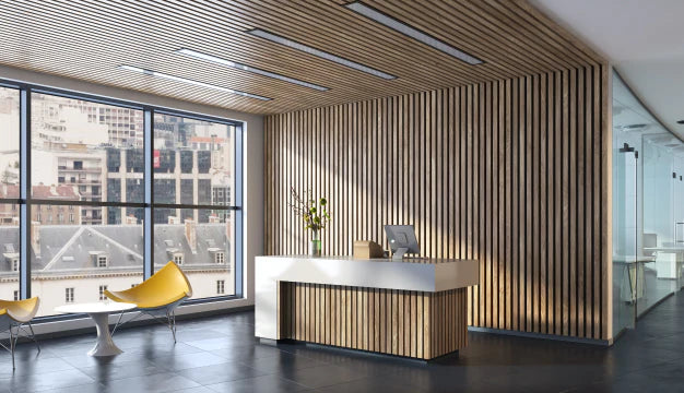 акустични панели с дървени ламели DECIBEL