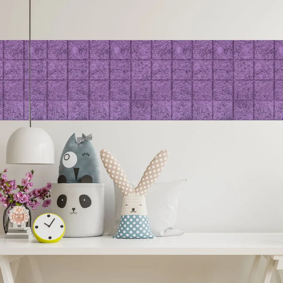 Wood Wool акустичен звукопоглъщащ панел за стена и таван за детска стая